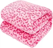 Warm Blanket Pink Soft Fleece Blankets Throw Blankets for Bed