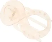 SECFOU French Concord Shaped Duck Billed Hair Claw Clips for Women Alligator Hair Clips Durable Stylish Jelly Design