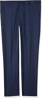 [SELETED HOMME] Men's Slhslim-Neil Chk TRS B Noos Suit Pants, Navy