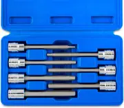 10076A 3/8-Inch Drive Extra Long Allen Hex Bit Socket Set, Metric, 3 Mm - 10 Mm