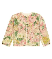 [The Animals Observatory] The Animals Observatory Starling reversible cotton jacket Y 10 multicoloured