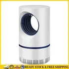 LED Electric Mosquito Killer Lamp USB Fly Bug Zapper Catcher Mute Light (S)