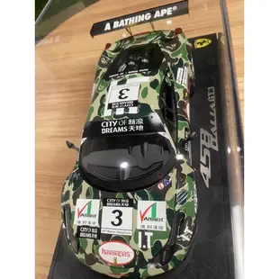 1/18 BBR Ferrari 458 GT3 Bathing Ape限量聯名