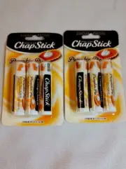 2 Pack ChapStick Lip Care - Pumpkin Pie - Limited Edition 3 Count Per Pk, 6 Ttl