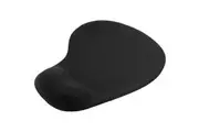 Italplast Mouse Pad With Gel Wrist Support Black