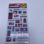 Amscan Fire Engine Fun Stickers - 2 sheets NOS