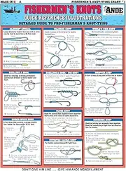 Tightlines Publications Fishing Knot Guide: Quick Reference to 18 Essential Knots - Waterproof, Portable, Double-Sided & Easy to Read Diagrams