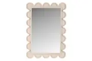 Amalfi Brielle Wall Mirror Cream 70x50x2.5cm