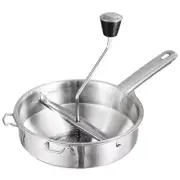 Stainless Steel Food Mill Cookware,Grips Food Mill,Mill Mud Kitchen Tools2977