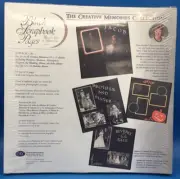 CREATIVE MEMORIES Refill RCM-12BL 12x12 Black Scrapbook Pages 15 Sheets/30Pages