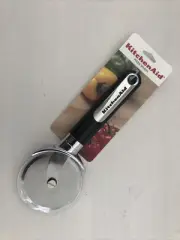 New KitchenAid Black Classic Pizza Wheel Cutter Slicer