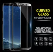 For Samsung Galaxy Note 8 9 10 Plus Tempered Glass Full Cover Screen Protector