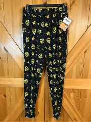 Peanuts Halloween Snoopy Woodstock Pumpkin Star Pajama Pants Sz M nwt (0127)