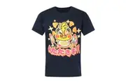 Five Nights At Freddys Official Childrens/Kids Chica Chicadakimasu T-Shirt (Navy) (7-8 Years)
