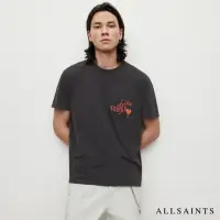在飛比找momo購物網優惠-【ALLSAINTS】DIRECTION 愛心標語短袖T恤 