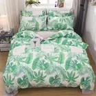 Tropical Leaf Single/Double/Queen/King Size Bed Quilt Duvet Doona Cover Set