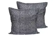 Accessorize 2 Pce LEOPARD European Pillowcase