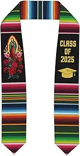 [YQIUSM] Mexican Graduation Sash Graduation Stole Class Of 2025 Stoles For Graduation 2025