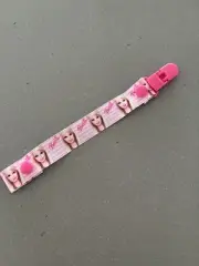 Baby Dummy Clips Pacifier Chain Soother Holder Dummie Strap Barbie