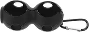 GAROZATION Golf Clip Golf Ball Carrying Case Hanging Golf Ball Holder Golf Ball Holder with Buckle Portable Golf Ball Carrier Portable Golf Ball Case Golf Ball Storage Pouch 2 Balls Carrier
