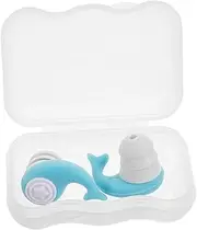 INOOMP 1 Pair Silicone Noise Isolating Earplugs For Sleeping And Swimming Reusable Ear Protection For Bathing Surfing And Water Sports