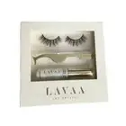 Lavaa Beauty The Flirty Lash Set - Mink Lashes, Adhesive & Gold Applicator