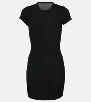[Wardrobe.NYC] Wardrobe.NYC Cotton minidress UK 14 black
