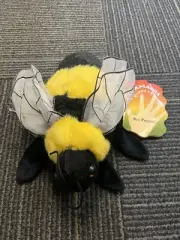 Folkmanis Folktails 9” BUMBLE BEE HONEY BEE Glove Hand Puppet Plush Pretend Play