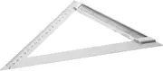 BUTIFULSIC 90Degree Triangle Square Ruler Alloy Measuring Tool Degrees Right Angle for Woodworking Multifunctional Protractor and Scribing Tool for Engineers and Students