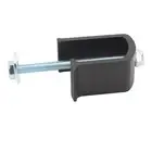 Car Black 2 Set Truck Tool Box Clamp Rust Proof Aluminum Truck Tool Box