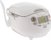 NS-ZCC10 Neuro Fuzzy Cooker, 5.5-Cup Uncooked Rice / 1L, White