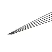 5Pcs Carbon Fiber Rod 2.5mm x 500mm for RC Plane Kite Wing Tube Quadcopter Arm
