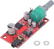 Respicefinem Mini Headphone Amplifier Module 3.5mm Interface Earphone Preamplifier Board DC 3‑12V MAX4410