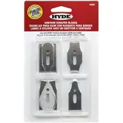 Contour Scraper Replacement 6 Stainless Steel Blades
