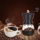 Manual Coffee Bean Grinder Adjustable Coarseness Ceramic Hand Held Mill Maker A
