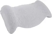 Memory Foam Lumbar Support Pillow Breathable Ergonomic Waist Cushion for Bed Sofa (Light Gray)