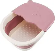 Collapsible Foot Bath Basin, Foldable Foot Bath Basin Safe Multifunctional Compact for Home