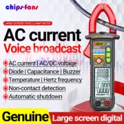 ANENG Smart Digital Clamp Meter Voice Broadcast Multimeter AC DC Volt Temp Meter