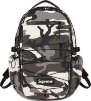 Supreme Logo Backpack SS25 (Snow Camo)