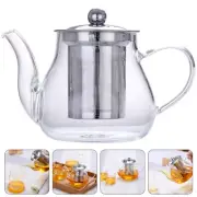 Clear Tea Kettle Glass Electric Automatic Coffee Machine Office