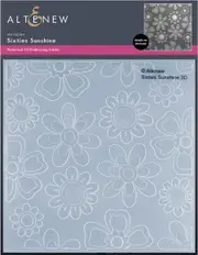 Altenew Sixties Sunshine 3D Embossing Folder