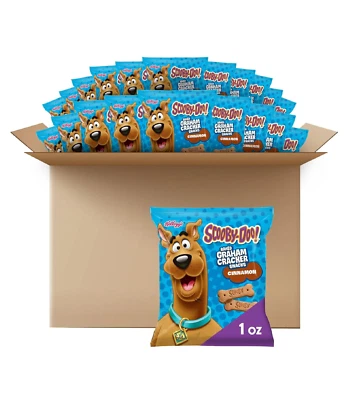 Kelloggs SCOOBY DOO Baked Graham Cracker Snacks Lunch Snacks Snack Crackers