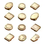 Sealing Wax Stamp Head Replacement Round/Oval/Square Wax Seal Stamp Head