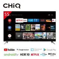 在飛比找誠品線上優惠-CHIQ 啟客 55型4KHDR Google TV chr