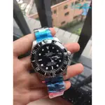 錶帶N廠 黑面小鬼王 勞力士 手錶 ROLEX -DEEPSEA系列腕錶 116660-98210 自動機械男表 直徑