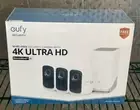 NEW EUFY EufyCam 3C 4K Wireless Security Cameras 3-Cam + 1 S380 Base Kit SEALED