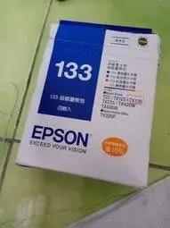 在飛比找Yahoo!奇摩拍賣優惠-EPSON 133 原廠墨水匣T22/TX120/TX130