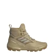 Adidas Men's Unity Leather Mid RAIN.RDY Shoes Beige Tone/Ecru Tint/Mesa, 10.5