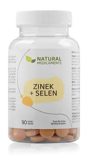 Natural medicaments Zinc + Selenium 90 tablets