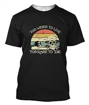 [Generic] Hunter S Thompson Too Weird to Live Too Rare to Die Vintage Hoodie Shirt